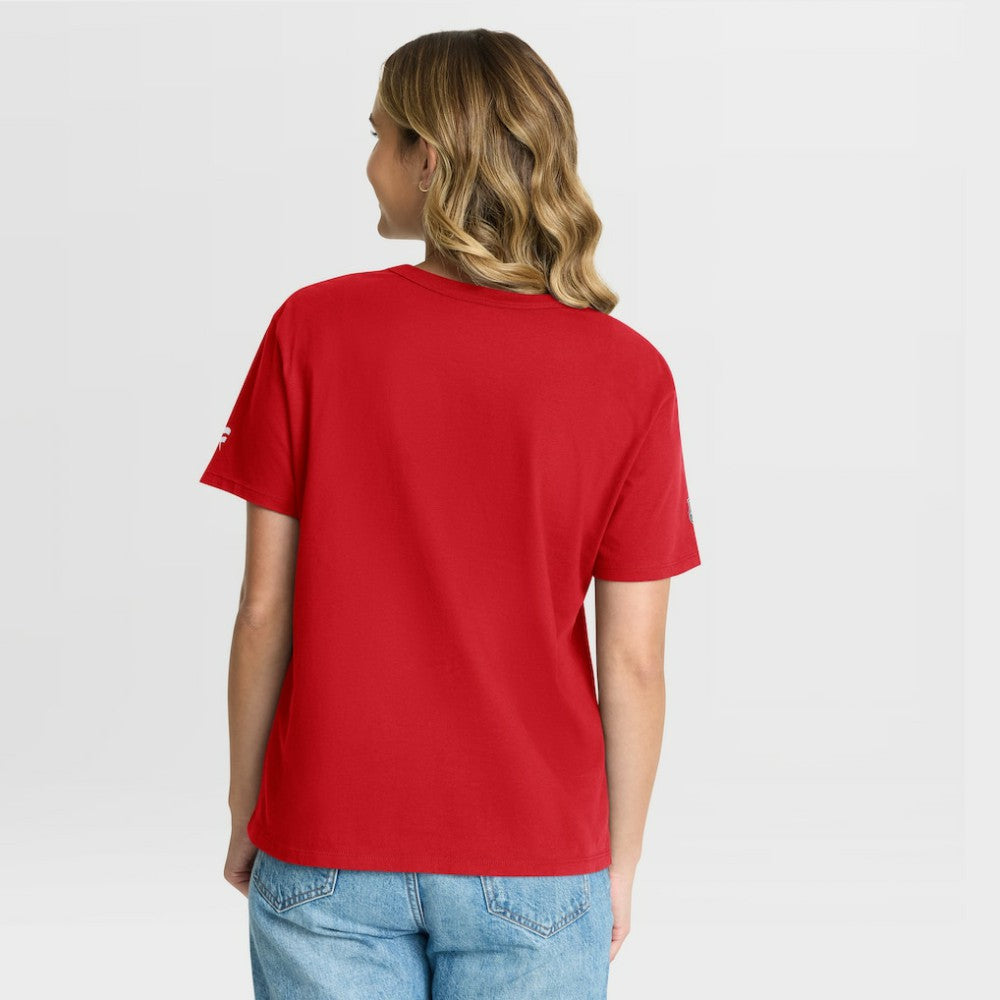 NHL Red New York Rangers Fanatics Women's Authentic Pro Primary T-Shirt