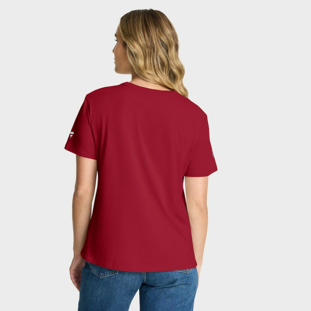 NHL Red Montreal Canadiens Fanatics Women's Authentic Pro Primary T-Shirt