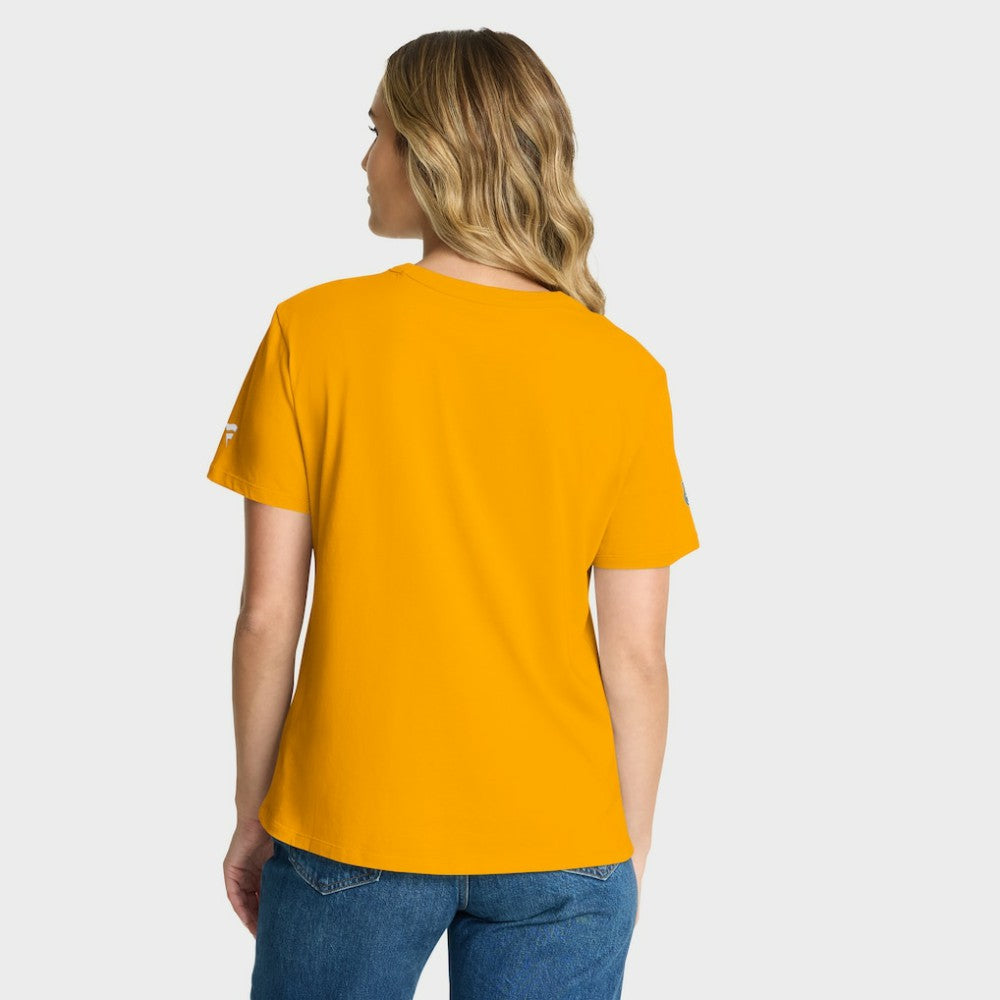 NHL Gold Boston Bruins Fanatics Women's Authentic Pro Primary T-Shirt