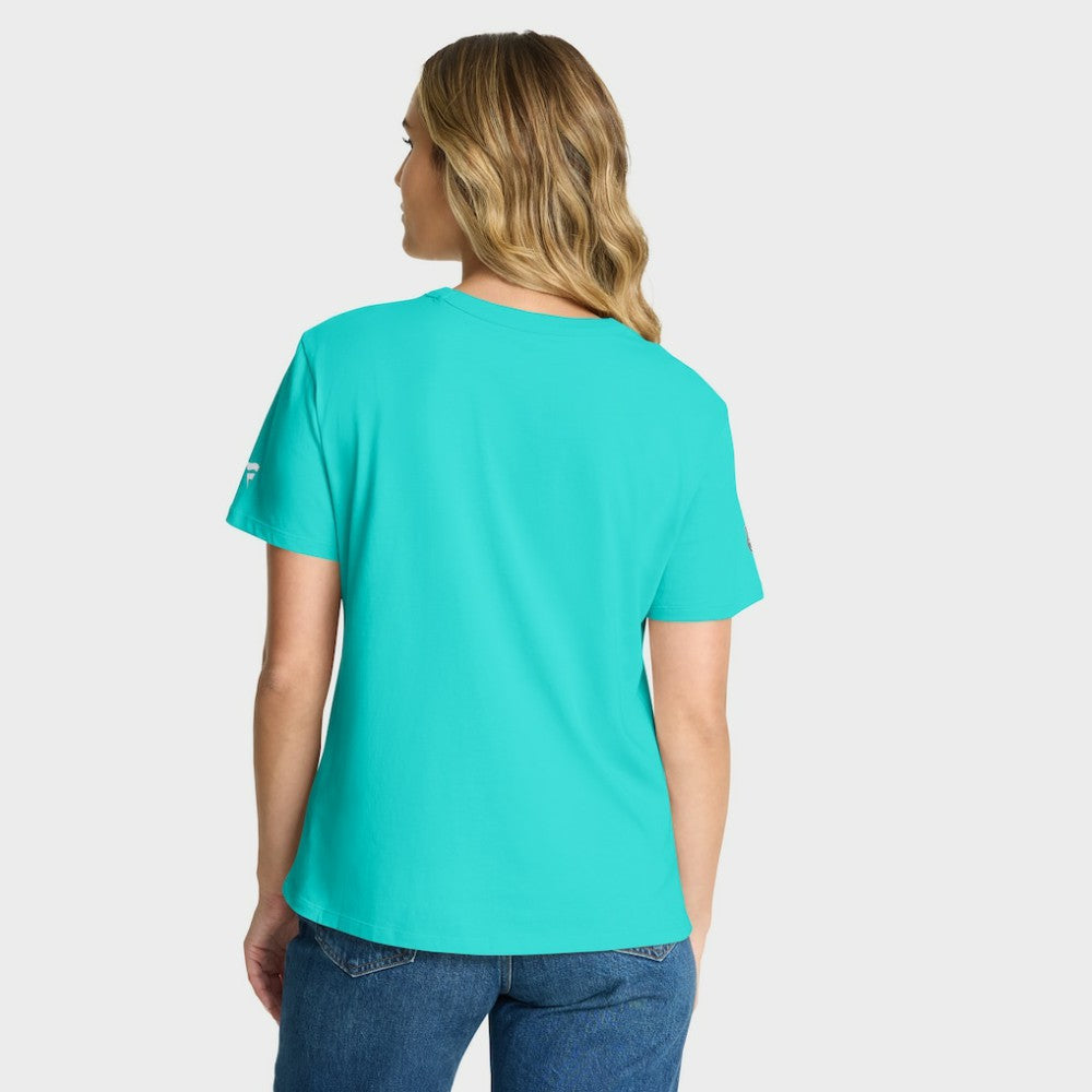 NHL Ice Blue Seattle Kraken Fanatics Women's Authentic Pro Primary T-Shirt