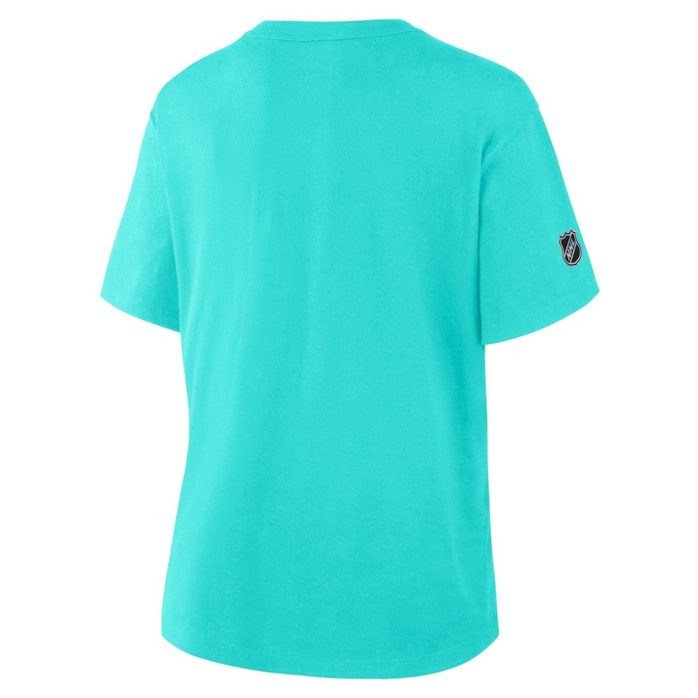 NHL Ice Blue Seattle Kraken Fanatics Women's Authentic Pro Primary T-Shirt