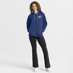 NHL Blue Tampa Bay Lightning Fanatics Women's Authentic Pro Rink Raglan Full-Zip Hoodie