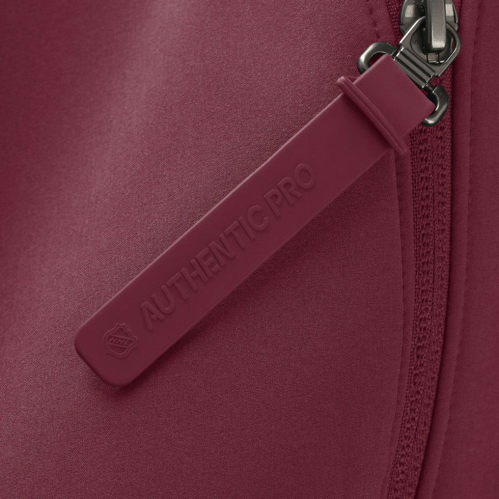 NHL Burgundy Colorado Avalanche Fanatics Women's Authentic Pro Rink Raglan Full-Zip Hoodie