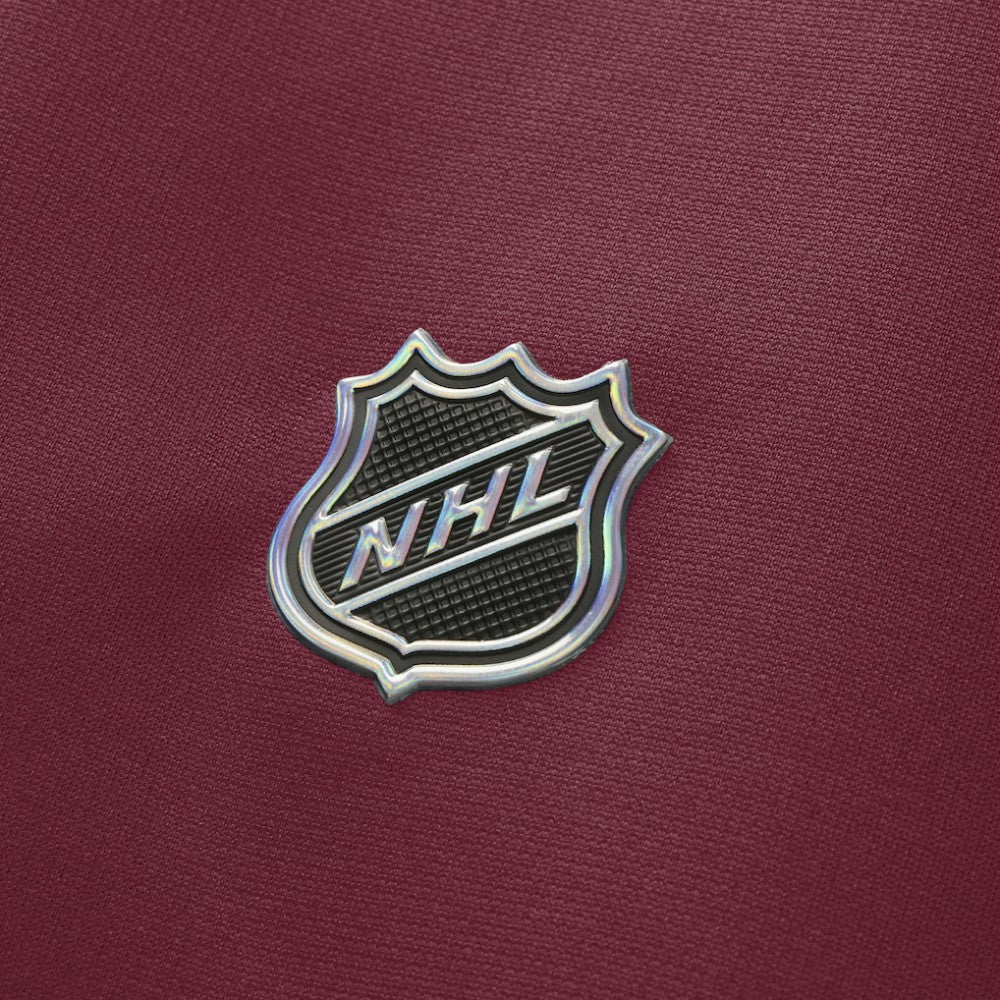 NHL Burgundy Colorado Avalanche Fanatics Women's Authentic Pro Rink Raglan Full-Zip Hoodie