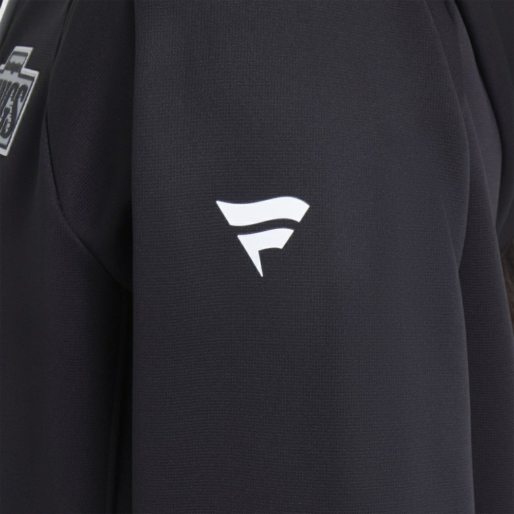 NHL Black Los Angeles Kings Fanatics Women's Authentic Pro Rink Raglan Full-Zip Hoodie