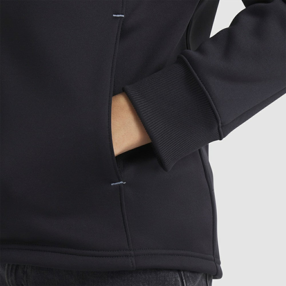 NHL Black Los Angeles Kings Fanatics Women's Authentic Pro Rink Raglan Full-Zip Hoodie
