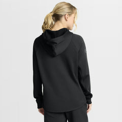 NHL Black Minnesota Wild Fanatics Women's Authentic Pro Rink Raglan Full-Zip Hoodie