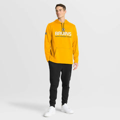 NHL Gold Boston Bruins Fanatics Authentic Pro Rink Hoodie