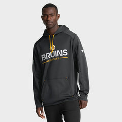 NHL Black Boston Bruins Fanatics Authentic Pro Rink Hoodie