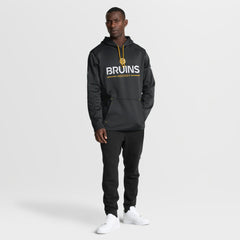 NHL Black Boston Bruins Fanatics Authentic Pro Rink Hoodie