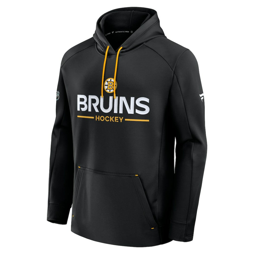 NHL Black Boston Bruins Fanatics Authentic Pro Rink Hoodie