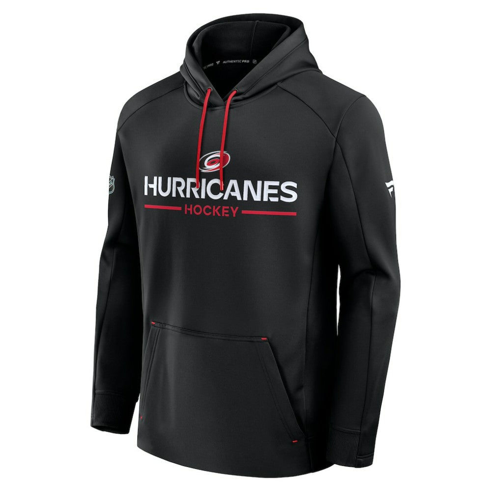 NHL Black Carolina Hurricanes Fanatics Authentic Pro Rink Hoodie