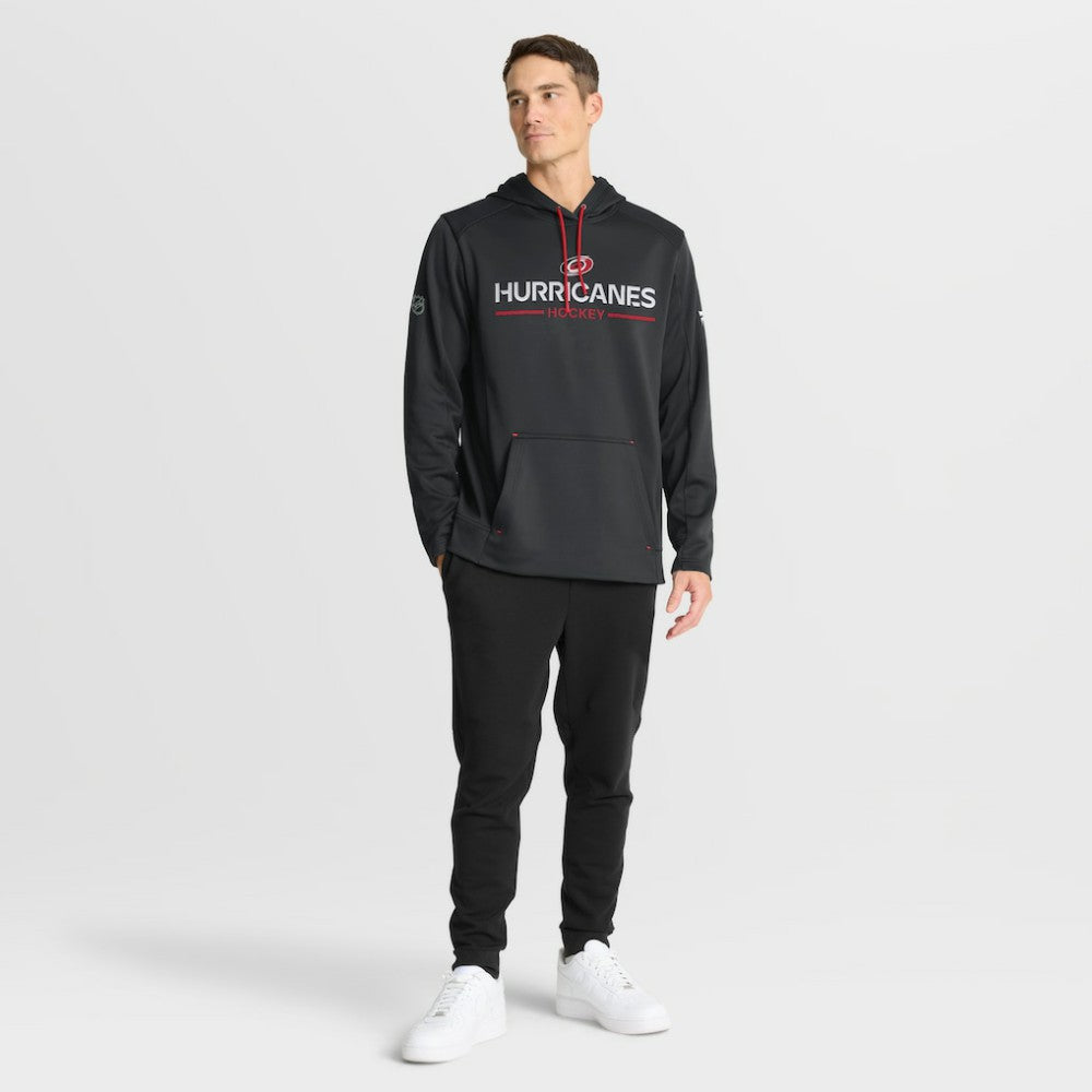 NHL Black Carolina Hurricanes Fanatics Authentic Pro Rink Hoodie