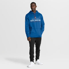 NHL Blue Colorado Avalanche Fanatics Authentic Pro Rink Hoodie