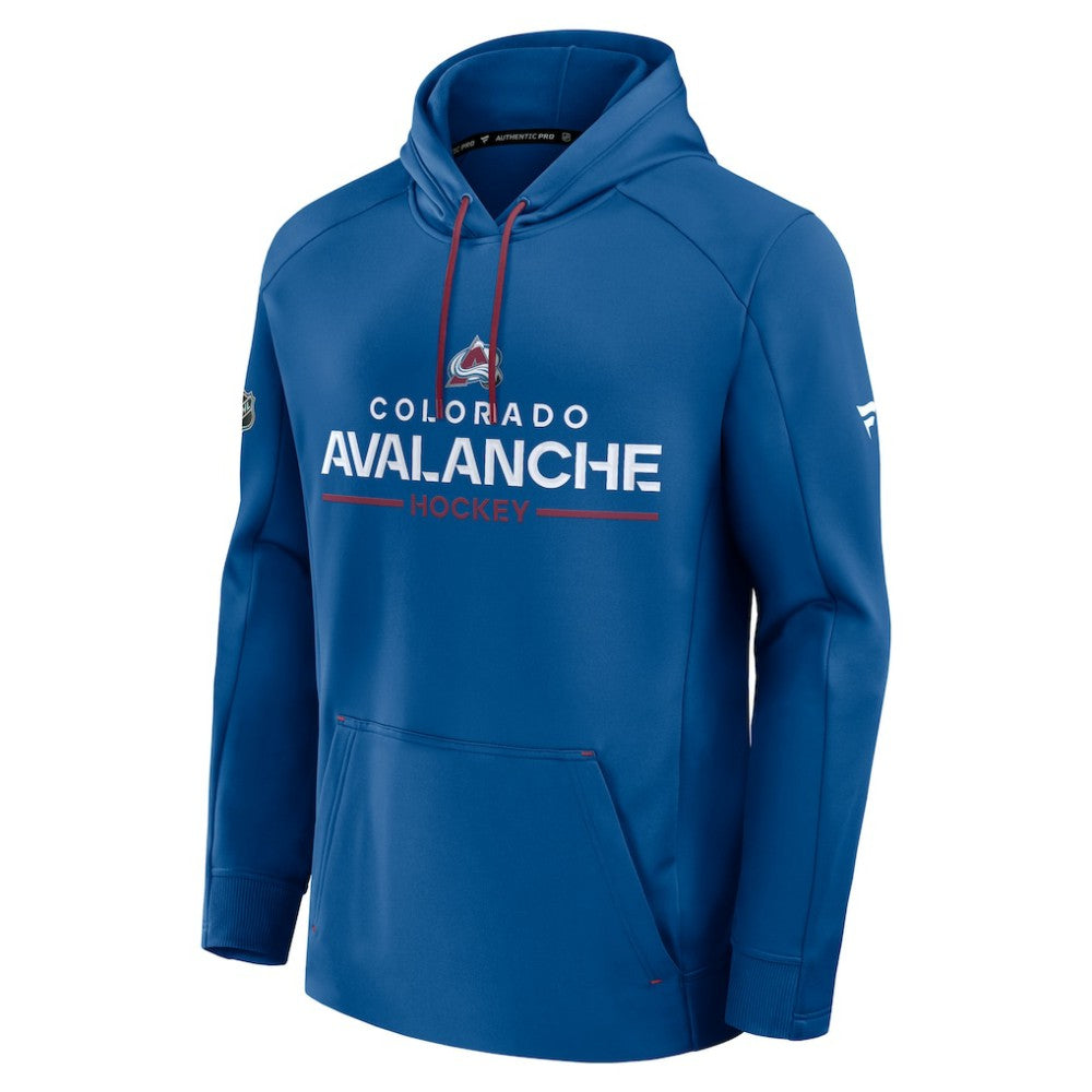 NHL Blue Colorado Avalanche Fanatics Authentic Pro Rink Hoodie