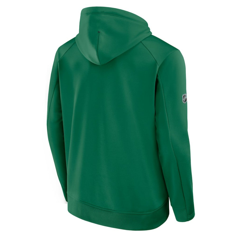 NHL Kelly Green Dallas Stars Fanatics Authentic Pro Rink Hoodie