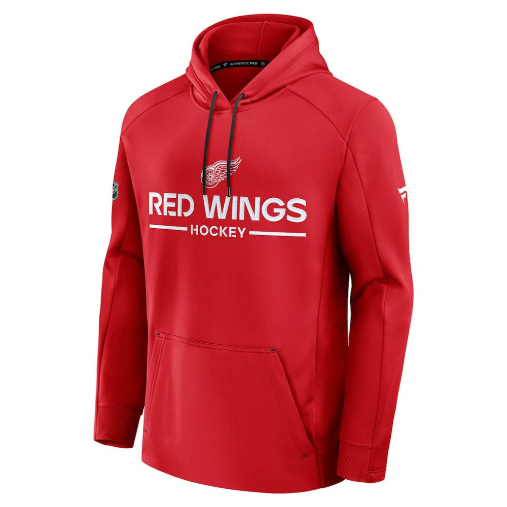 NHL Red Detroit Red Wings Fanatics Authentic Pro Rink Hoodie