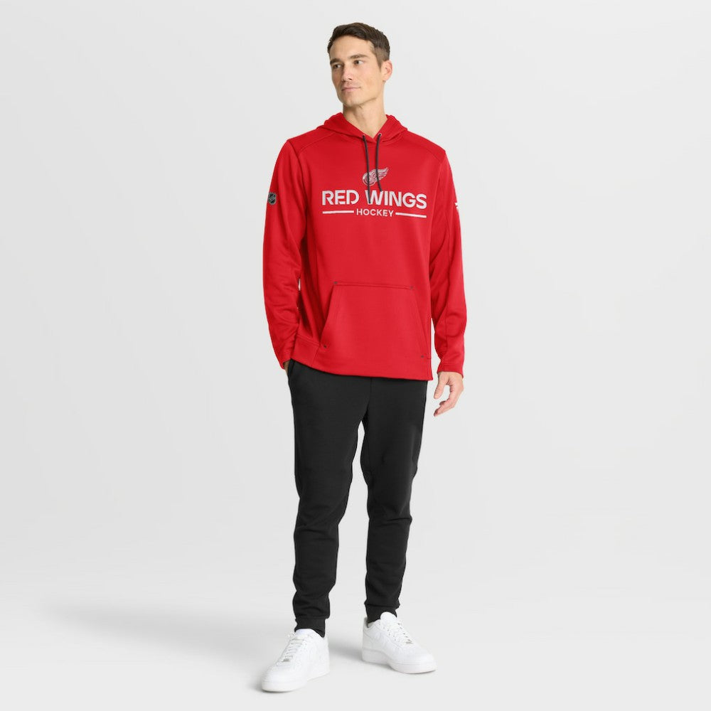 NHL Red Detroit Red Wings Fanatics Authentic Pro Rink Hoodie