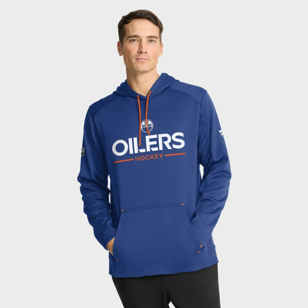 NHL Royal Edmonton Oilers Fanatics Authentic Pro Rink Hoodie