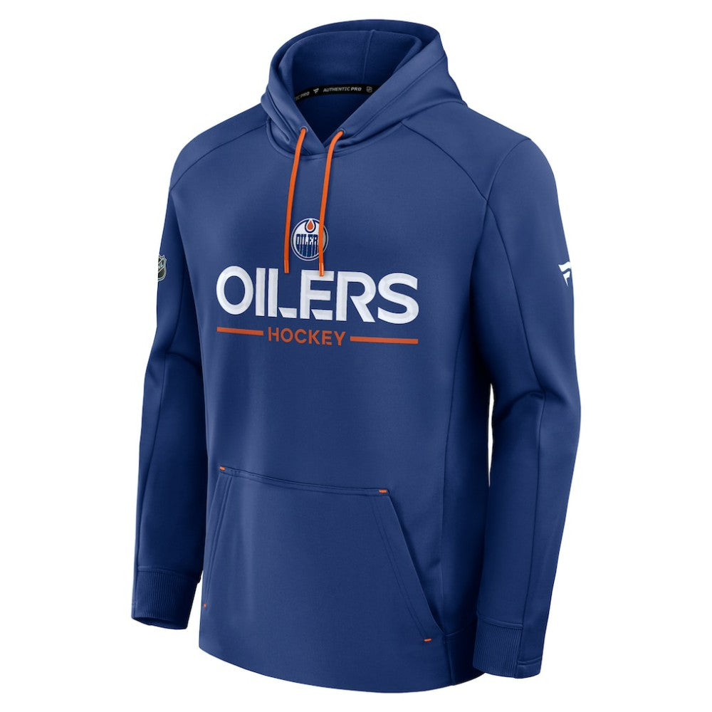 NHL Royal Edmonton Oilers Fanatics Authentic Pro Rink Hoodie