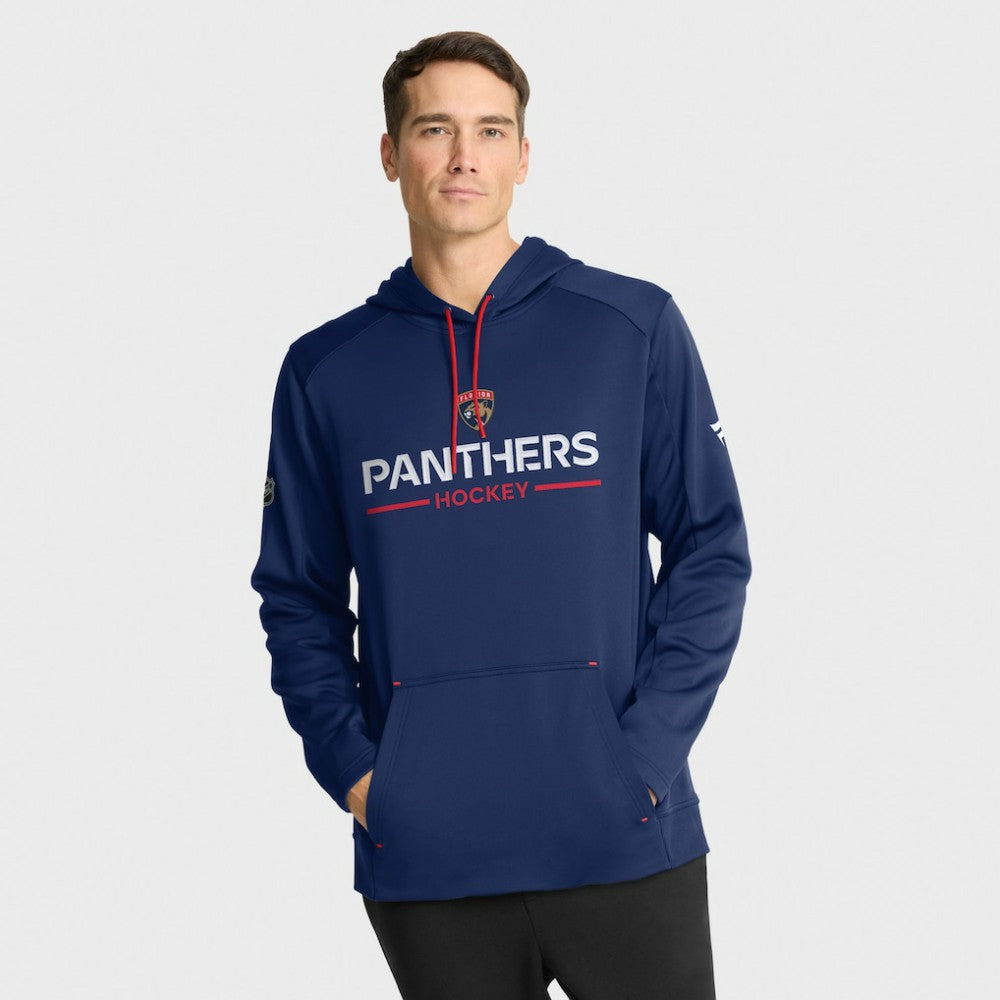NHL Navy Florida Panthers Fanatics Authentic Pro Rink Hoodie