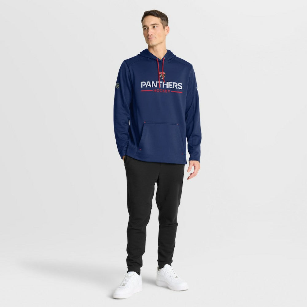NHL Navy Florida Panthers Fanatics Authentic Pro Rink Hoodie