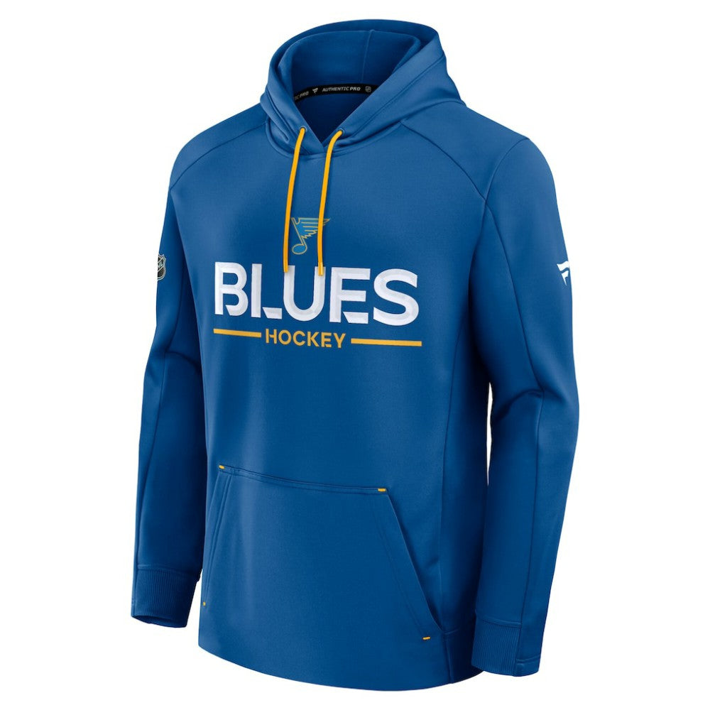NHL Blue St. Louis Blues Fanatics Authentic Pro Rink Hoodie