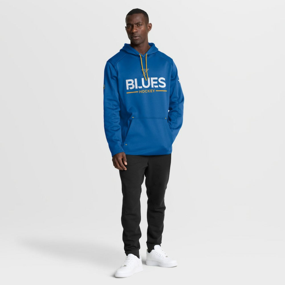 NHL Blue St. Louis Blues Fanatics Authentic Pro Rink Hoodie