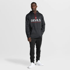 NHL Black New Jersey Devils Fanatics Authentic Pro Rink Hoodie
