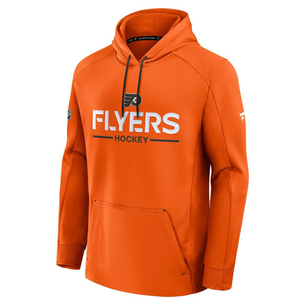 NHL Orange Philadelphia Flyers Fanatics Authentic Pro Rink Hoodie