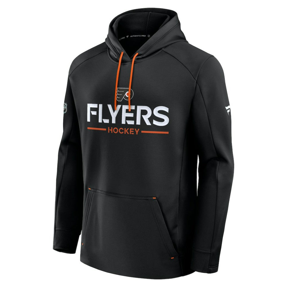 NHL Black Philadelphia Flyers Fanatics Authentic Pro Rink Hoodie