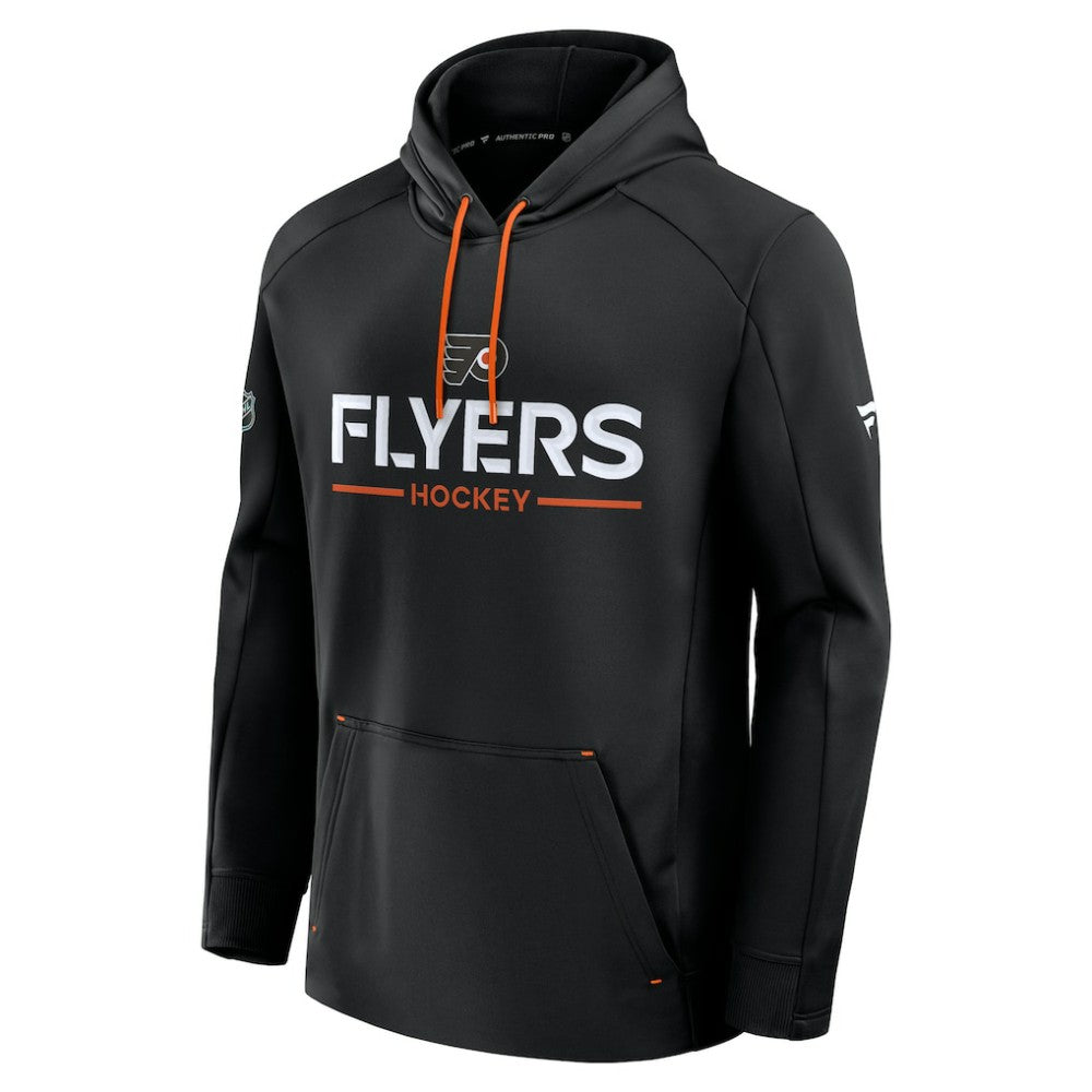 NHL Black Philadelphia Flyers Fanatics Authentic Pro Rink Hoodie
