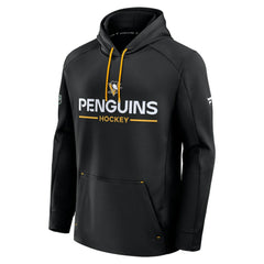 NHL Black Pittsburgh Penguins Fanatics Authentic Pro Rink Hoodie