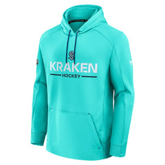 NHL Light Blue Seattle Kraken Fanatics Authentic Pro Rink Hoodie