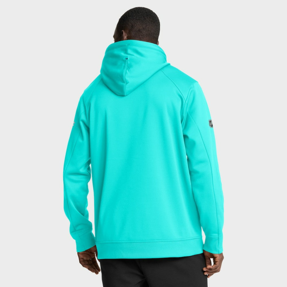 NHL Light Blue Seattle Kraken Fanatics Authentic Pro Rink Hoodie