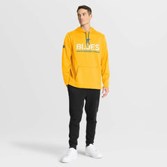 NHL Gold St. Louis Blues Fanatics Authentic Pro Rink Hoodie