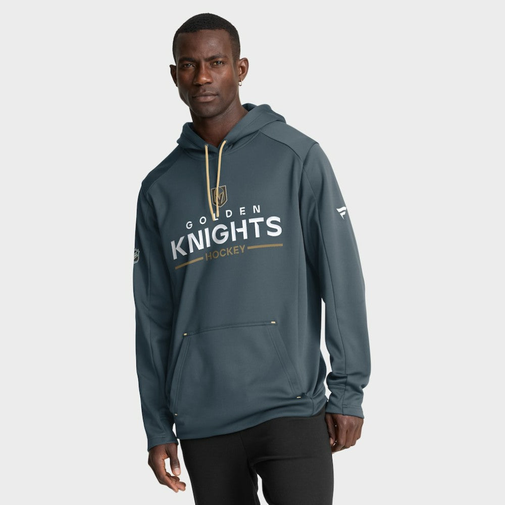 NHL Gray Vegas Golden Knights Fanatics Authentic Pro Rink Hoodie