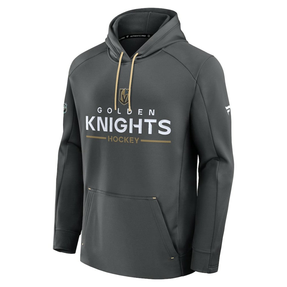 NHL Gray Vegas Golden Knights Fanatics Authentic Pro Rink Hoodie