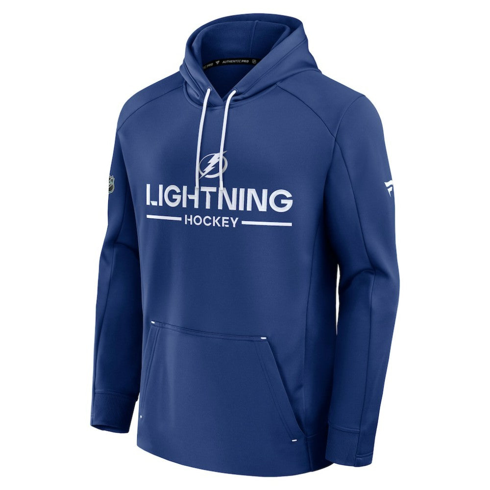 NHL Blue Tampa Bay Lightning Fanatics Authentic Pro Rink Hoodie