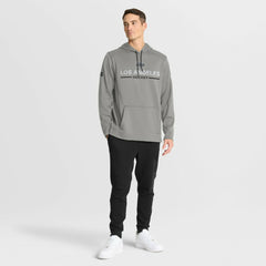 NHL Silver Los Angeles Kings Fanatics Authentic Pro Rink Hoodie