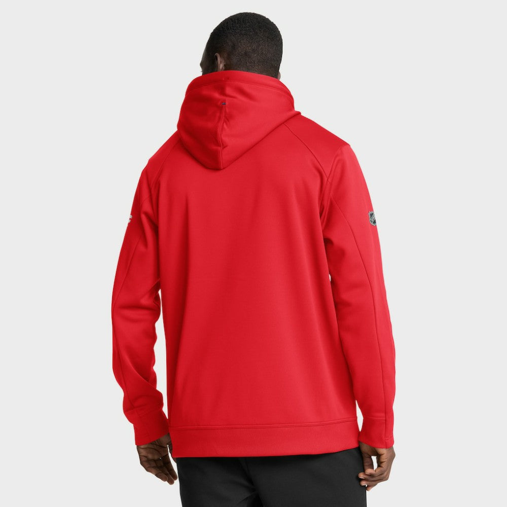 NHL Red Washington Capitals Fanatics Authentic Pro Rink Hoodie