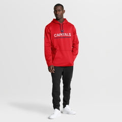 NHL Red Washington Capitals Fanatics Authentic Pro Rink Hoodie