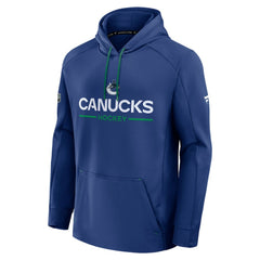NHL Blue Vancouver Canucks Fanatics Authentic Pro Rink Hoodie