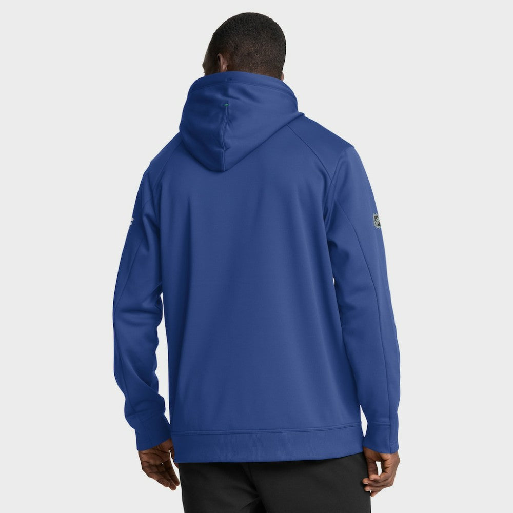 NHL Blue Vancouver Canucks Fanatics Authentic Pro Rink Hoodie