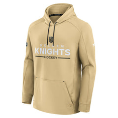 NHL Gold Vegas Golden Knights Fanatics Authentic Pro Rink Hoodie