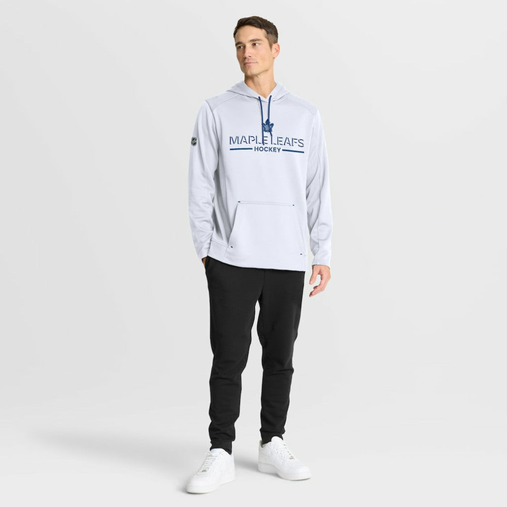 NHL White Toronto Maple Leafs Fanatics Authentic Pro Rink Hoodie
