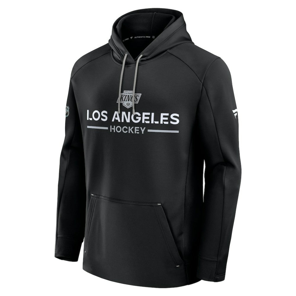 NHL Black Los Angeles Kings Fanatics Authentic Pro Rink Hoodie