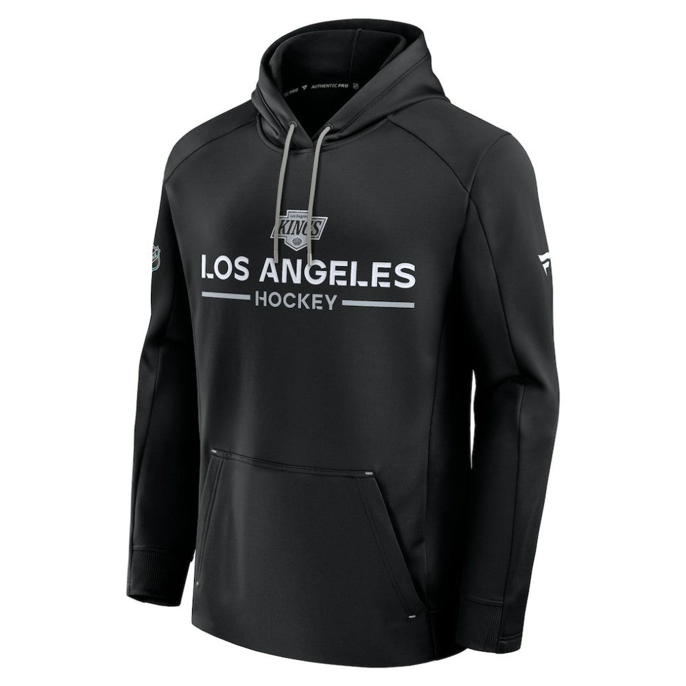 NHL Black Los Angeles Kings Fanatics Authentic Pro Rink Hoodie