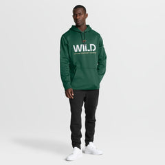 NHL Green Minnesota Wild Fanatics Authentic Pro Rink Hoodie