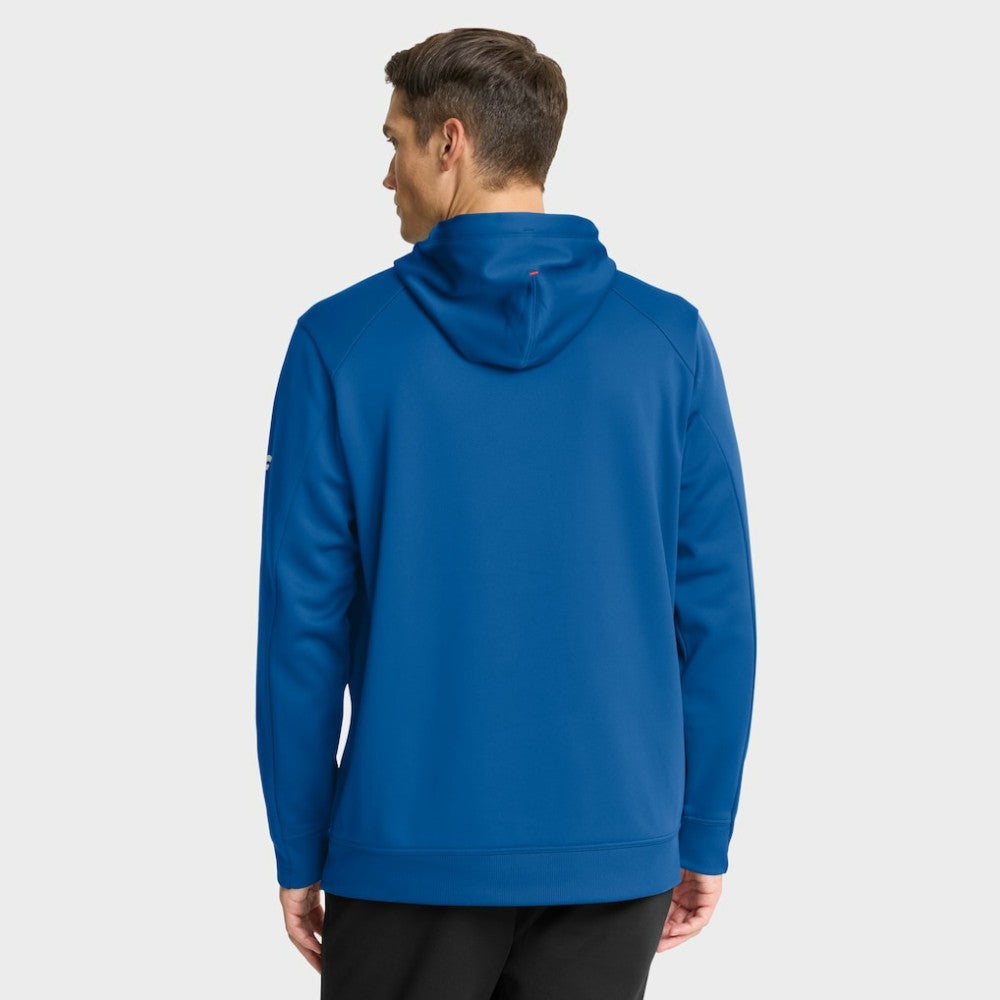 NHL Blue New York Rangers Fanatics Authentic Pro Rink Centennial Hoodie - Blue